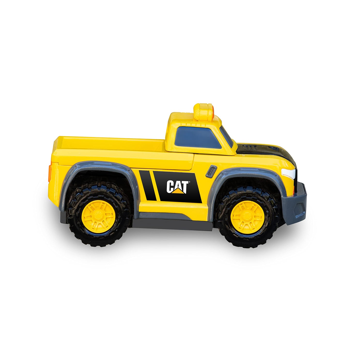 CAT Construction Toys, Truck Constructors Toy Dump Truck - Realistic Lights & Sounds + Easy Transforming + Movable Parts + Sturd