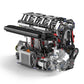 Mould King 10087 Inline-Four Engine Building Blocks Set, 1787 PCS Plastic Model Kit with Battery and Motor for Adults and Kids