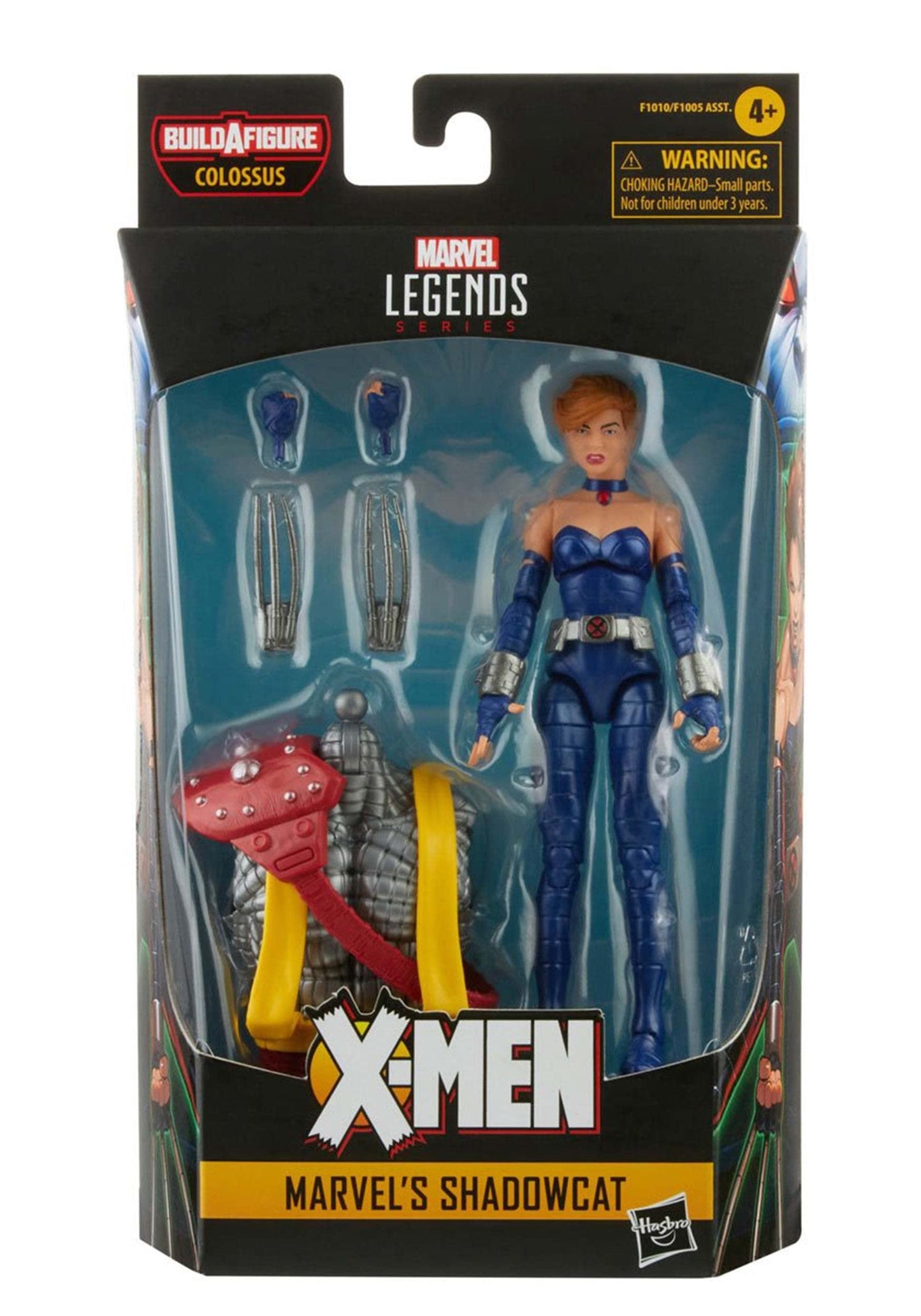 Marvel Hasbro Legends Series 6-Inch Scale Action Figure Toy Marvel'S Shadowcat, Premium Design, 1 Figure, 4 Accessories, And 1 Build-A-Figure Part