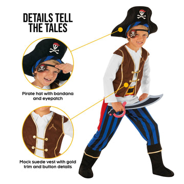 Morph Pirate Costume Kids Pirate Costume Boys Pirate Costume Boys Pirate Costume For Kids