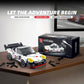 Vgd Car Building Sets With Display Case, Classic Model Car Kits Speed Car Building Blocks Set, Cool Collectible Model Super Race