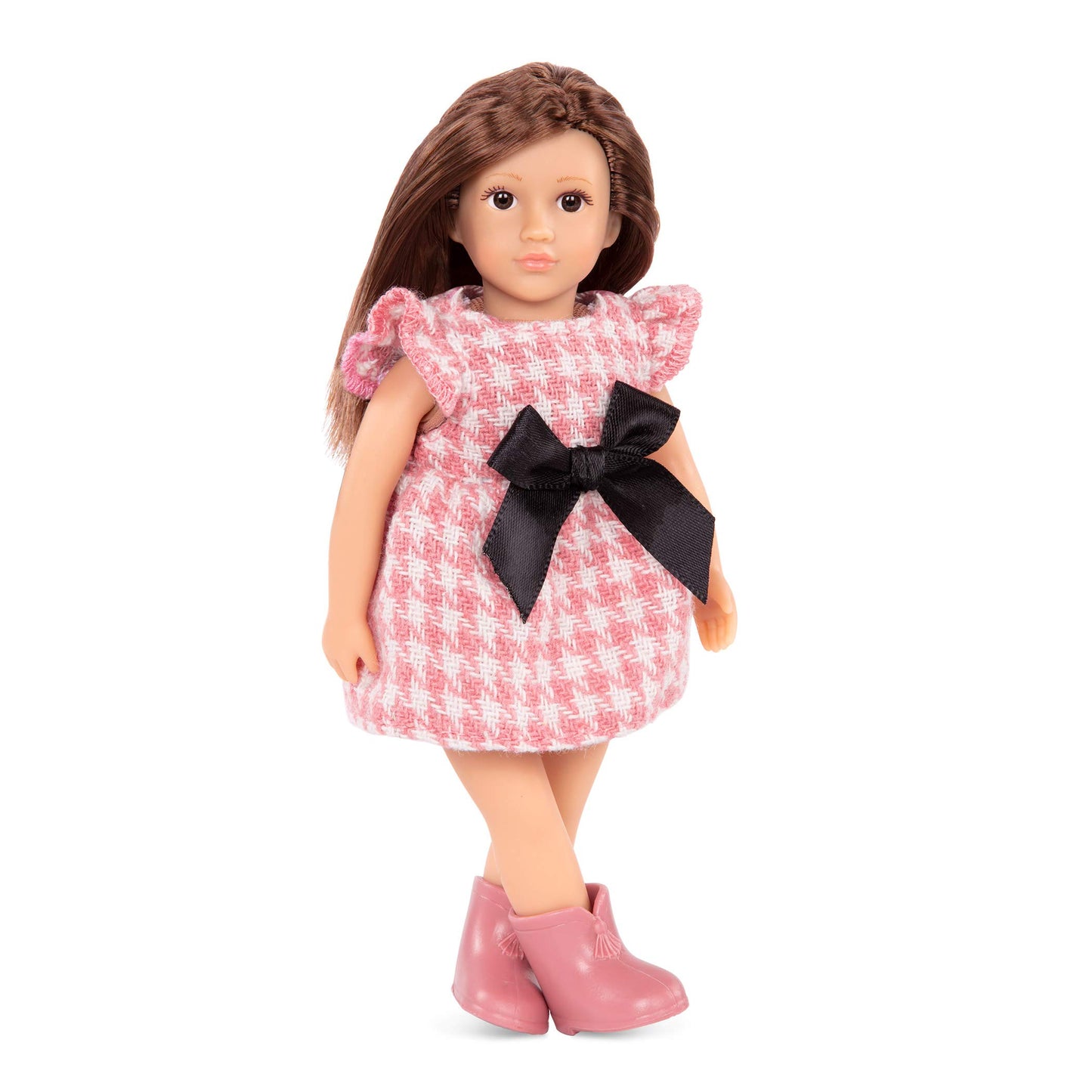 Lori Dolls - Lilyanna - Mini Doll - 6-inch Fashion Doll - Stylish Clothes - Dress & Shoes - Toys for Kids - 3 Years +