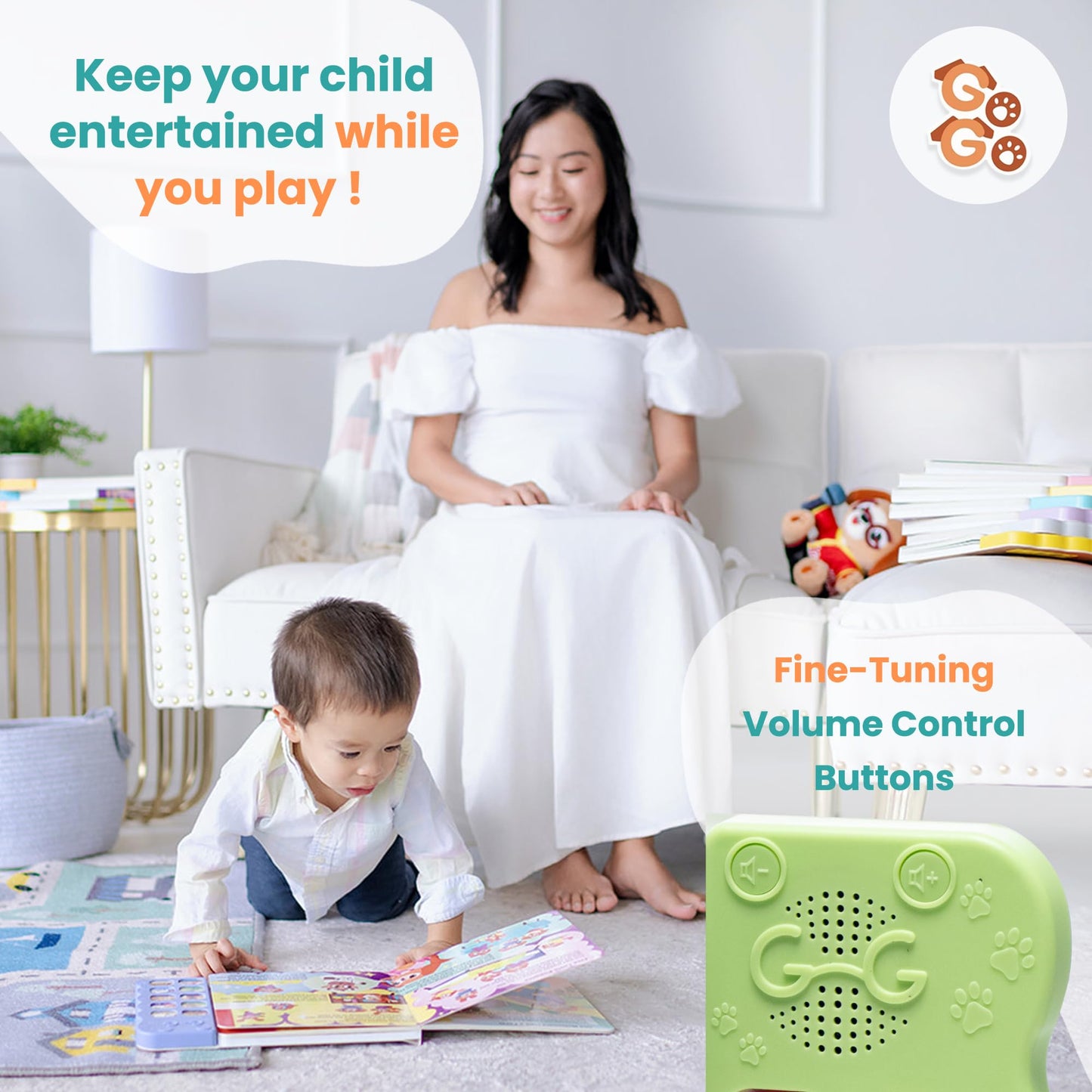 Go Go Spanish Musical Book Vol. 2: Bilingual Baby Books Spanish English, 8 Songs, Libros En Espaol Para Nios, Spanish Baby Books