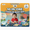 Ginimini 10-In-One Toddler Busy Box | Montessori Play & Learn Kit With 300+ Activities | Screen-Free Learning Box For Toddlers 1