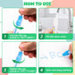 Assark Water Doodle Mat - 40x32" Mess-Free Coloring, Educational Toy for Kids, Green, Ideal Birthday/Christmas Gift for Ages 3-8