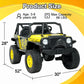 24V 5Ah 2 Seater Power Wheels For Kids, 4Wd Kids' Electric Vehicles With Remote Control For Girls Boys, Utv Ride On Car For Kids