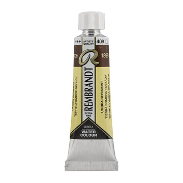 Rembrandt Watercolour Tube 10 ml Burnt umber 409 (05014090)