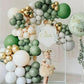 Partywoo Foggy Green Balloons, 50 Pcs 12 Inch Boho Green Balloons, Dusty Green Balloons For Balloon Garland Or Balloon Arch As Birthday Decorations, Party Decorations, Wedding Decorations, Green-F35