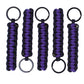 Bubbasgaragetv - Large Heavy Duty Paracord Zipper Pulls (Purple)