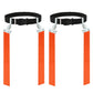 Gameday 2 Player Pop Flag Football Set-Complete W/Flags & Belts(Orange)