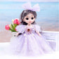 Sufeasdf 4 Pcs 6 Inch Princess Girl Mini Dolls, Small Princess Dolls, Little Girl Miniature Dolls For 3+ Year Old Girls