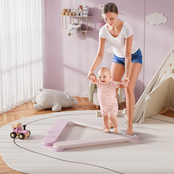 Bluewood Balance Beam For Kids 3-5, Toddler Sensory Wooden Balance Montessori Toys And Stepping Stones, Build Coordination Gymna
