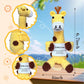 utosday Positive Crochet Animals Giraffe for Him Her Boyfriend Girlfriend, to My Love Handmade Emotional Support Crochet Birthda