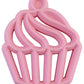 Itzy Ritzy Silicone Baby Teether - Bpa-Free Infant Teether With Easy-To-Hold Design & Textured Back Side To Massage & Soothe Sor