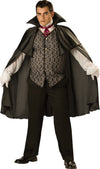 InCharacter Costumes, LLC Mens Midnight Vampire Costume, Black, XX-Large