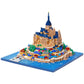 nanoblock - World Famous - Mont Saint-Michel Special Deluxe Edition, Advanced Hobby Series Building Kit