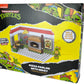 Snap & Switch Teenage Mutant Ninja Turtles Pizza Parlor with Mikey Playset - Buildable Toy Set for Creative Play and Fun - Ages: