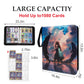 WEST TUNE Trading Card Binder for One Piece Zoro - 9 Pocket, Waterproof, Includes 60 Sleeves for Up to 1080 Cards, Model WTXP240058