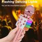 Toys For Girls Karaoke Microphone - Portable Wireless Bluetooth Karaoke Mic Machine With Flashlights, 3 4 5 Year Old Girl Birthday Gifts,Kids Toys For 6 7 8 9 10 Year Old Girl Stuff Teen