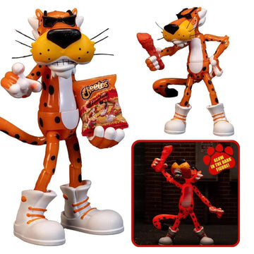 Jada Toys Chester Cheetah Flamin' Hot Glow in The Dark Figure - One Size - Plastic