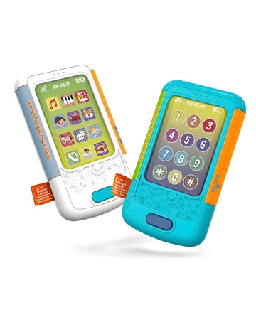 Jollyora Baby Cell Phone Toy | Educational Musical Simulation Phone With Story Teller & Light Up Buttons | Early Learning Toy Fo