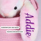 Jouluy Personalized Easter Bunny Plush Stuffed Animal Easter Basket Essentials Babys First Easter Baby Gifts Easter Basket Kids