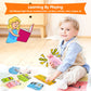 Ednzion Bilingual English & Spanish Flash Cards For Toddlers, Audible Toys Learning Spanish For Kids Adults, Speech Therapy Toys, Educational Learning Talking Flash Cards 385 Sight Words-Pink