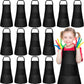 PLULON 15Pcs Kids Paint Aprons Bulk Art Painting Apron for Kids, Paint Apron Adjustable Children Chef Aprons with 2 Pockets for 
