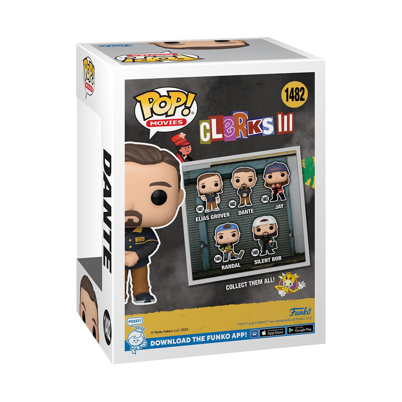Funko Pop! Movies: Clerks 3 - Dante - Collectable Vinyl Figure - Gift Idea - Official Merchandise - For Kids & Adults - Movies Fans - Model Figure For Collectors And Display