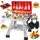 2025 Kids Kitchen Grill Playset Outdoor Toy for Toddler BBQ with Smoke Light Outside Toy Pretend Play Kitchen Food Set Interacti