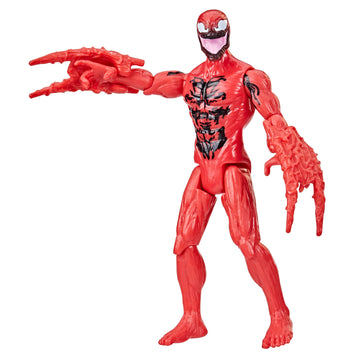 Marvel Spider-Man Carnage Action Figure, 4-Inch, Plastic, Model F8370, Great Easter Basket Stuffer for Kids Ages 4+