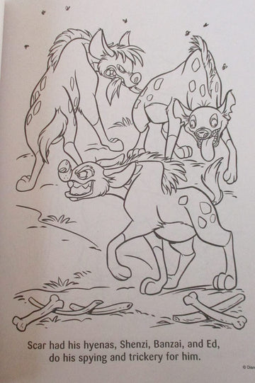 The Lion King Coloring And Activity Book Colortivity ''Wild Fun'' - 80 Pages