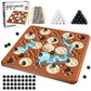 Magnetic Game Chess, Magnet Game, Magnetic Board Game For Kids Adults Family Game Night, 2 In 1 Multiplayer Magnet Chess Game Wi