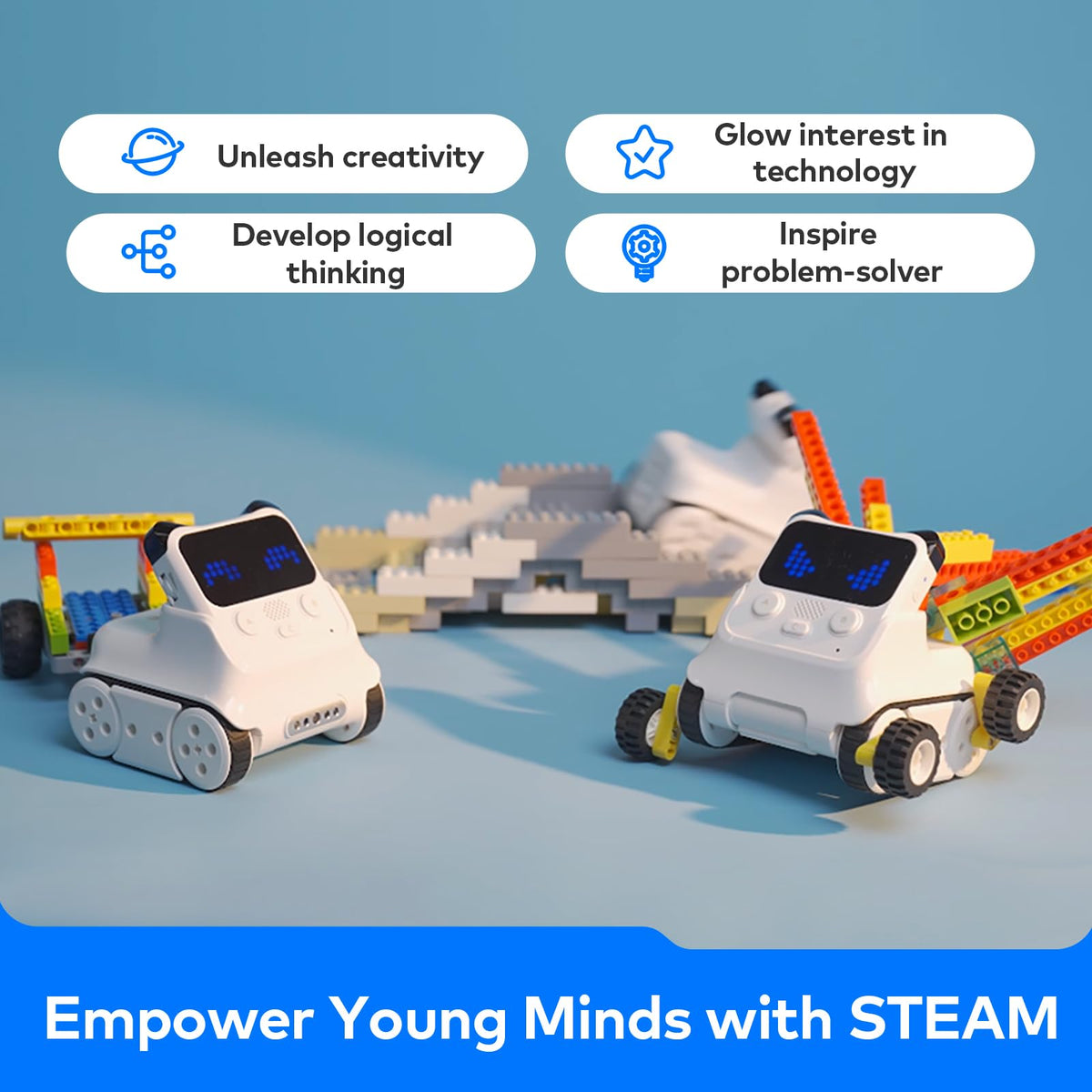 Smart Playtime with Codey Rocky – Interactive Robot for Coding Adventures