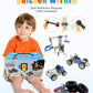 Stem Toys For 5 6 7 8+ Year Old Boy, 10 In 1 Electric Building Toys For Kids Ages 4-8 5-7 6-8, Educational Racing Construction S
