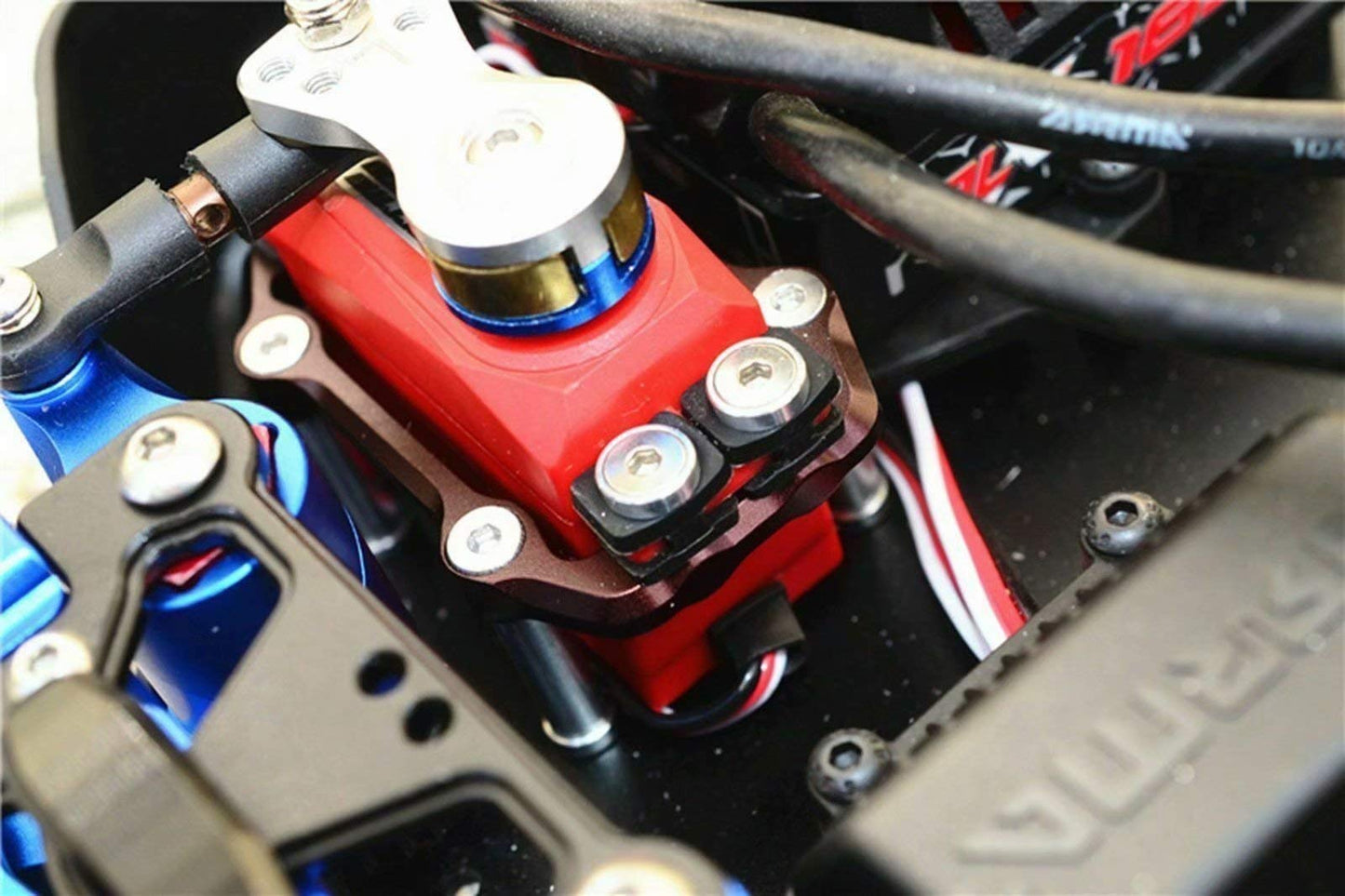 Aluminum Servo Mount Red for Arrma 1/8 Kraton 6S AR320193 AR320430