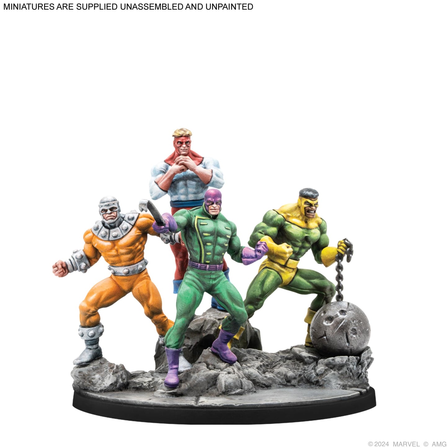 Atomic Mass Games Marvel: Crisis Protocol Abomination & Wrecking Crew Character Pack - Criminal Syndicate Expansion, Tabletop Su