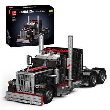 Mould King 10037 Heavy-Duty Tow Truck Building Toy Set, Moc Road Trailers Building Toys, Technology Wreckers Toy For Kids Age 8+ (1,797 Pieces)