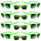 Tuparka 20 Pack Kids Sunglasses Bulk For Summer Pool Party Favors Birthday Parties Goody Bag Fillers, Green