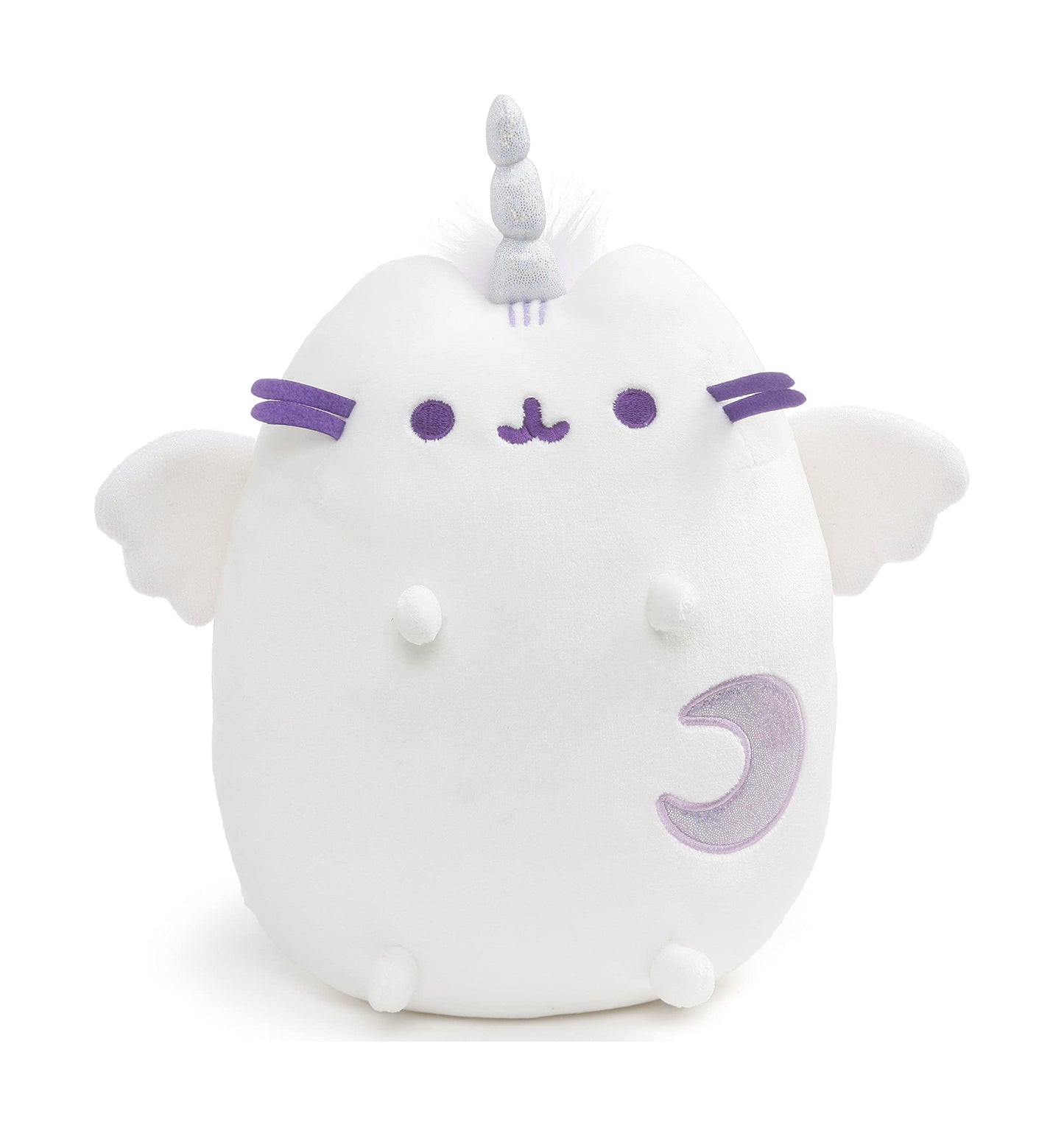 GUND Super Pusheenicorn Plush Stuffed Animal, 9.5" White Cat, High Quality Materials, Model 6054326
