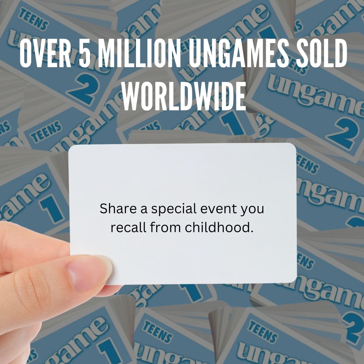 POCKET UNGAME - Teens - non-competitive card game for teenagers to discuss, share values & experiences - break the ice and get t