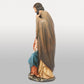 BC BUILDCLASSIC Holy Family Statue, 6" Renaissance Resin Figurine for Christmas Home Decor, Nativity Scene Collectible