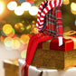 3 Pcs Christmas Couture Clothing Set Elf Doll Accessories Clothes Set Including Long Sleeved Shirt, Elf Glasses, Red And White Striped Scarf
