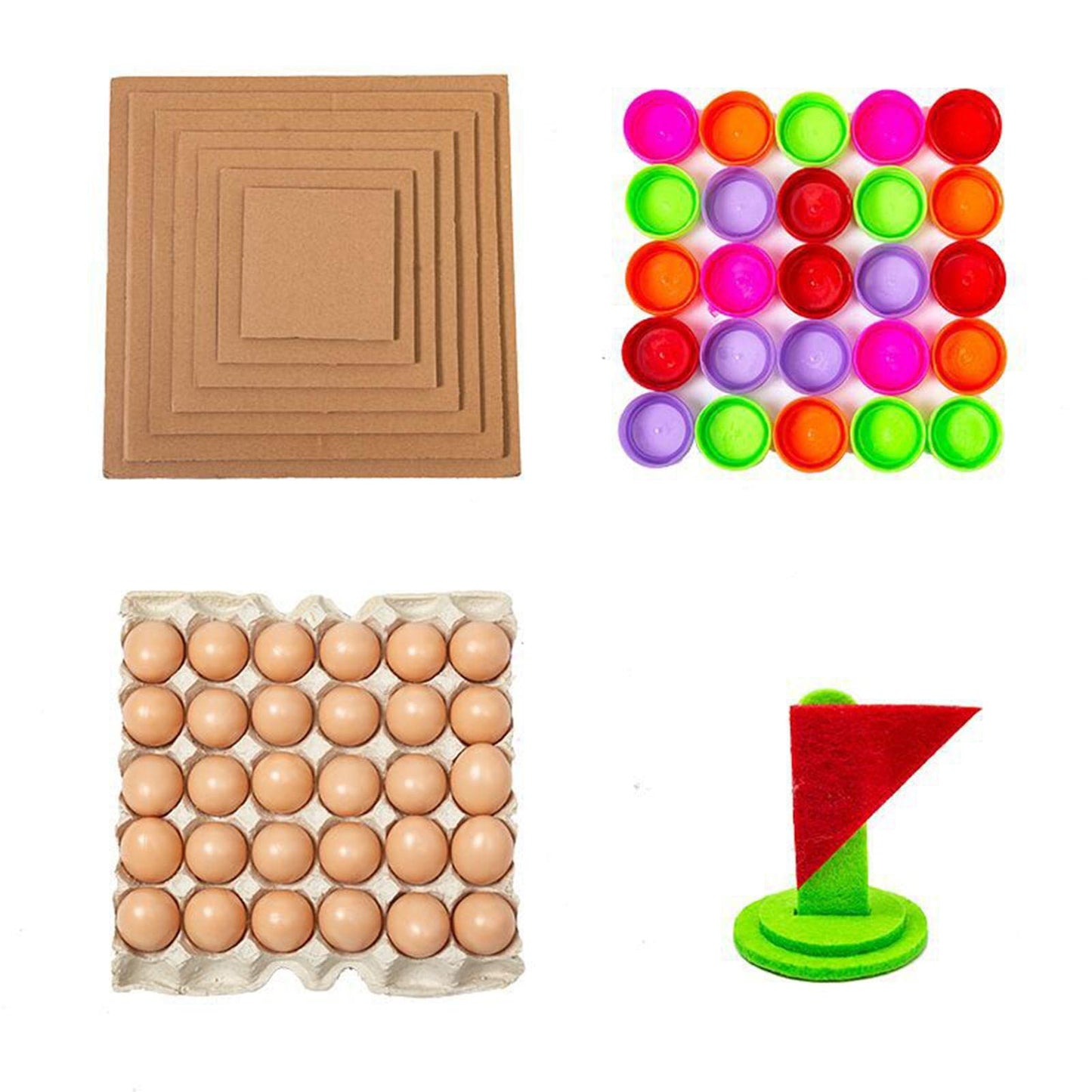 Atorse Montessori Jigsaw Puzzle Building Toy Balance Stacking Toys Matching Game Round|Baby | Toys For Baby | Developmental Baby