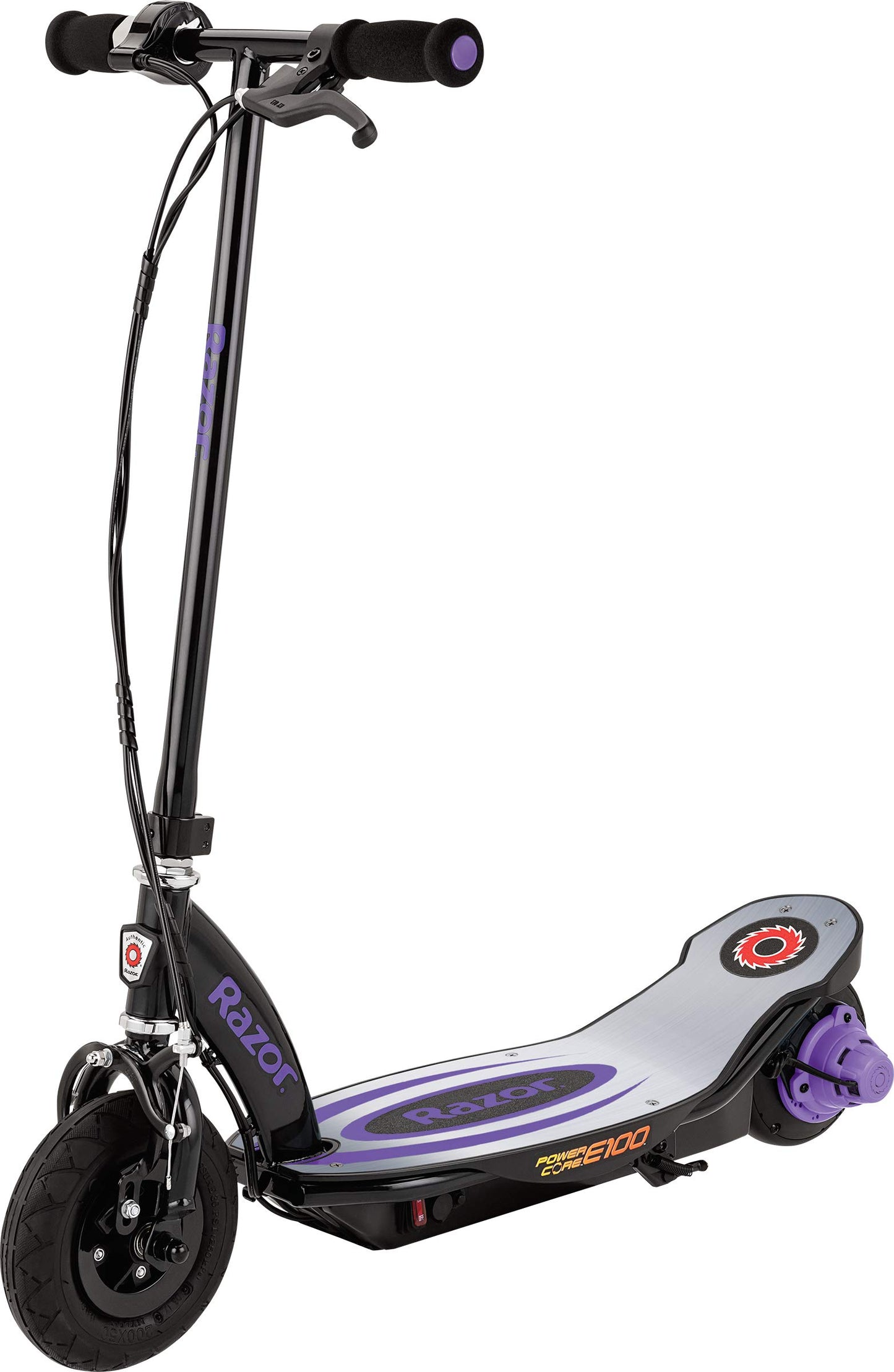 Razor Power Core E100 Electric Scooter - Aluminum Deck - Purple - Ffp