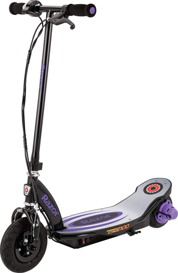 Razor Power Core E100 Electric Scooter - Aluminum Deck - Purple - Ffp