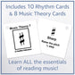 Stepwise Publications Music Flash Cards: Learning Games With Notes, Instrument Fingerings, & Music Theory (Viola)