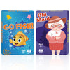Card Games,Go Fish And Old Maid Card Game For Kids Ages 4-8,Fun Classic Interactive Games For Kids Toddlers Adults,Perfect For S