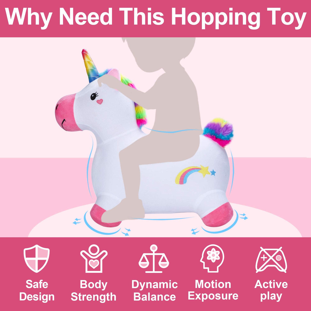 My Bouncy Inflatable Unicorn