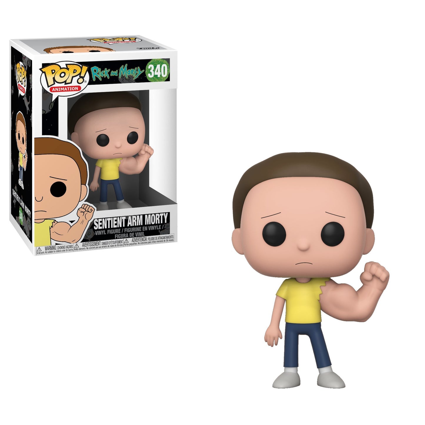 Funko Pop! Animation Rick & Morty Sentient Arm Morty Collectible Figure - 3.75" Vinyl, Styles May Vary, Model 28451